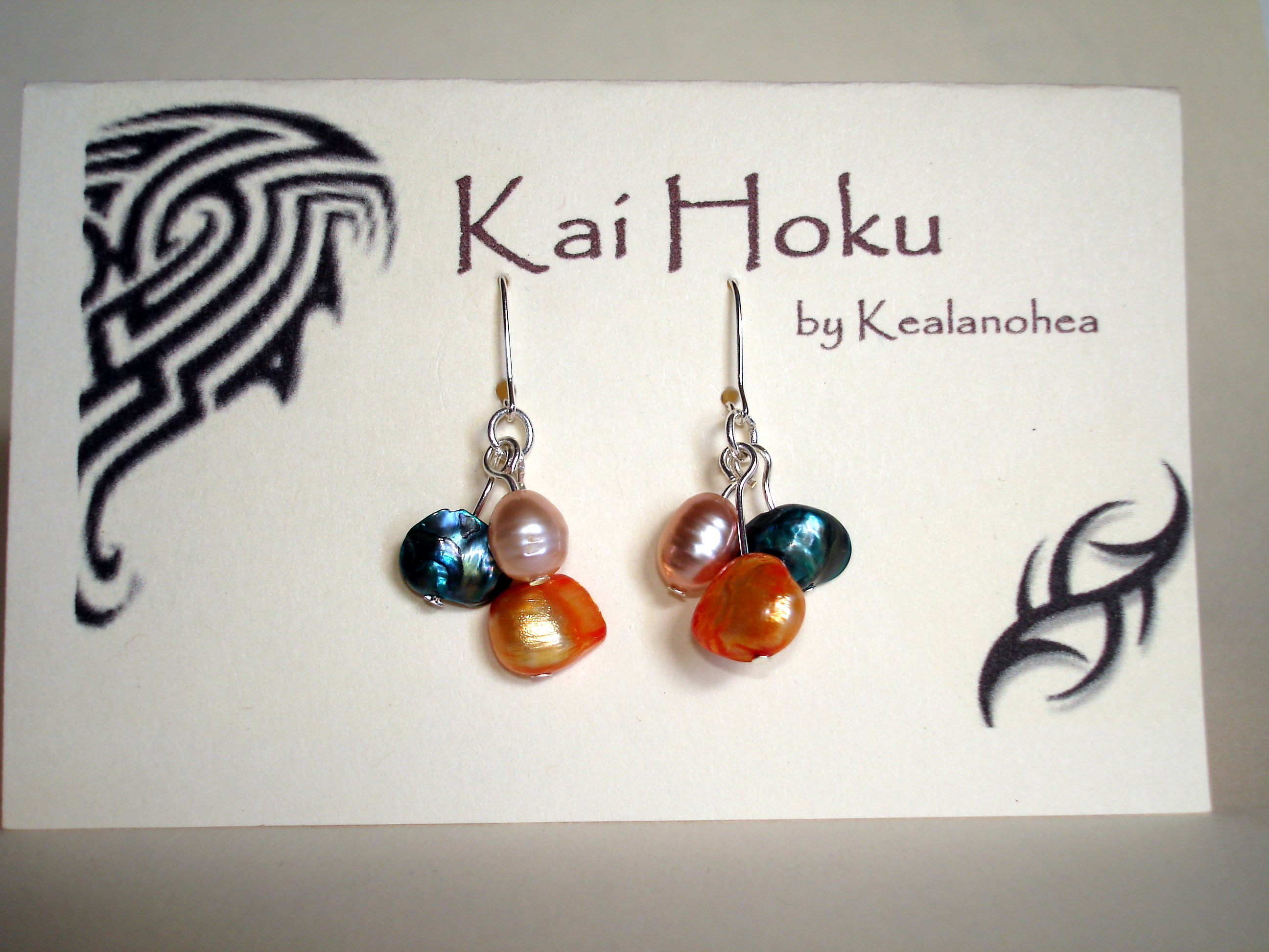 Cultured Pearls on Silver